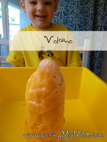 How to make a volcano!