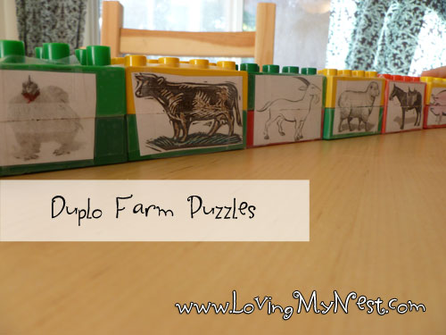 Farm Animal Puzzles