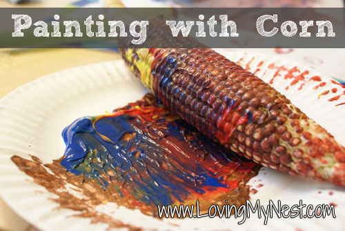 Painting with Corn