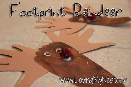 Footprint Reindeer