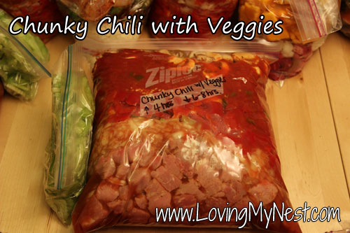 Chunky Chili With Veggies