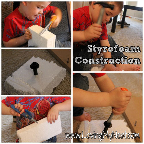 Styrofoam Construction