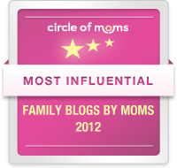 Most Influential Family Blogs by Moms - 2012